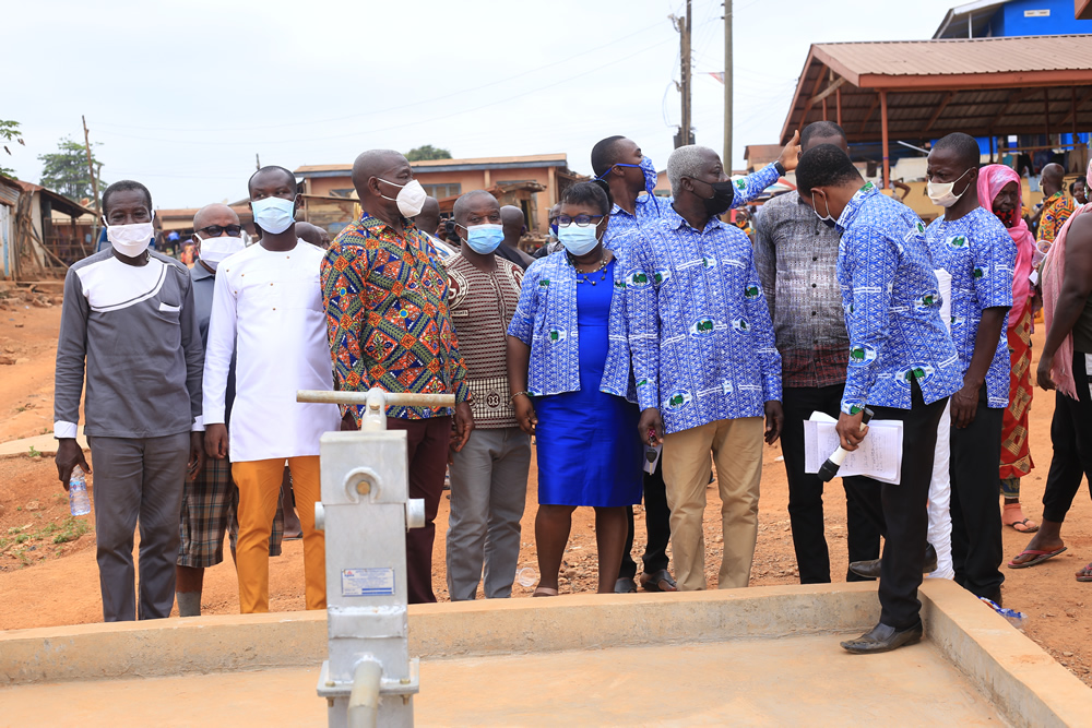 Inauguration of Boreholes for Kwahu Praso Community
